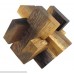 Asian Handmade Wooden Puzzles Game Brown Tone Color From Thailand  B00CLUNCS4